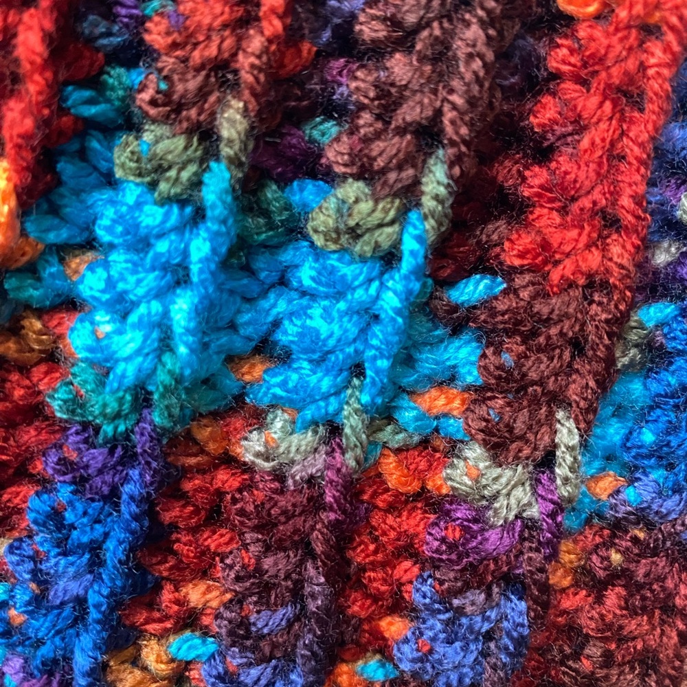 Colorful Crochet Beanie - Picture 7 of 8